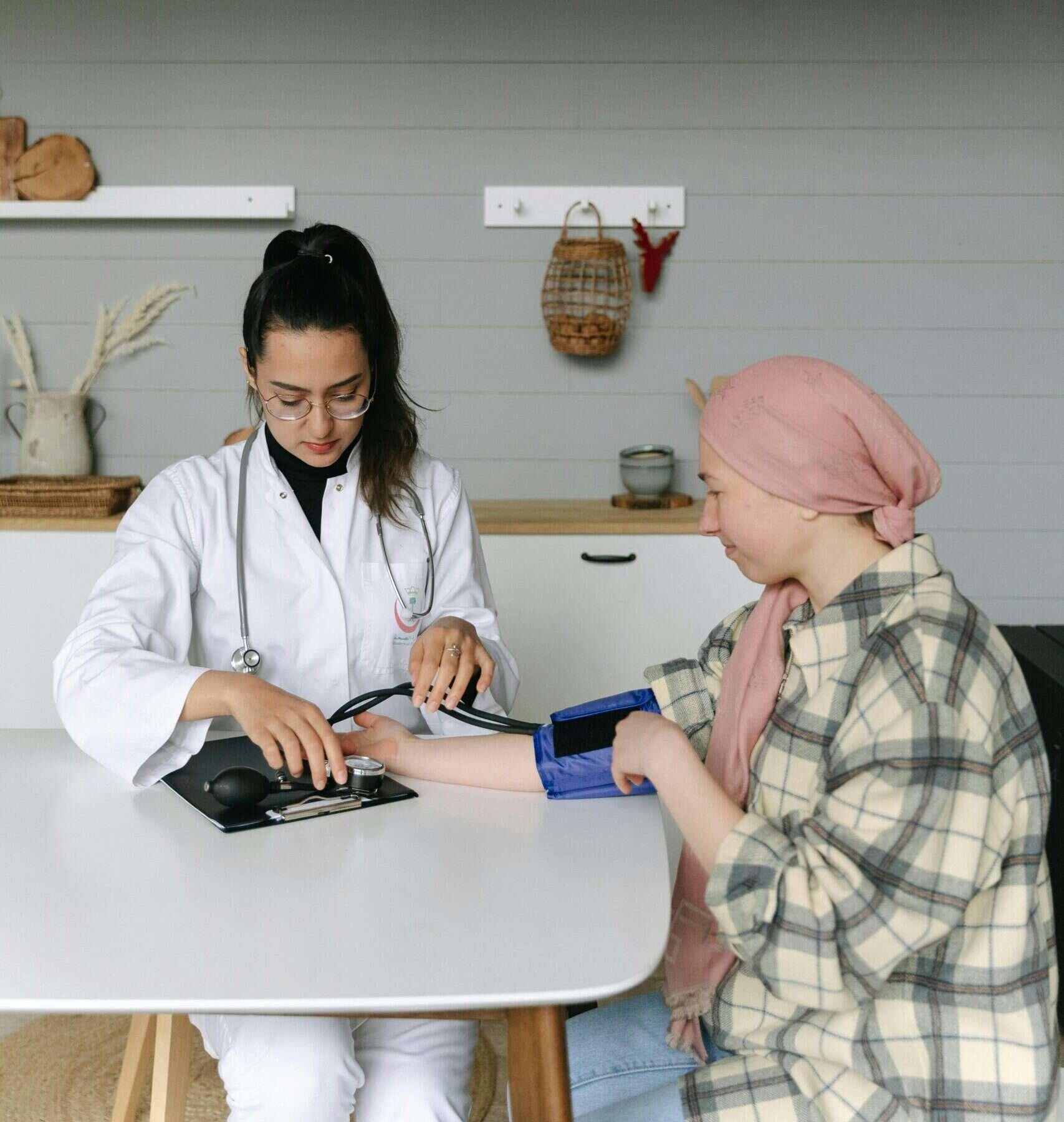 Post-treatment support improving patient wellbeing